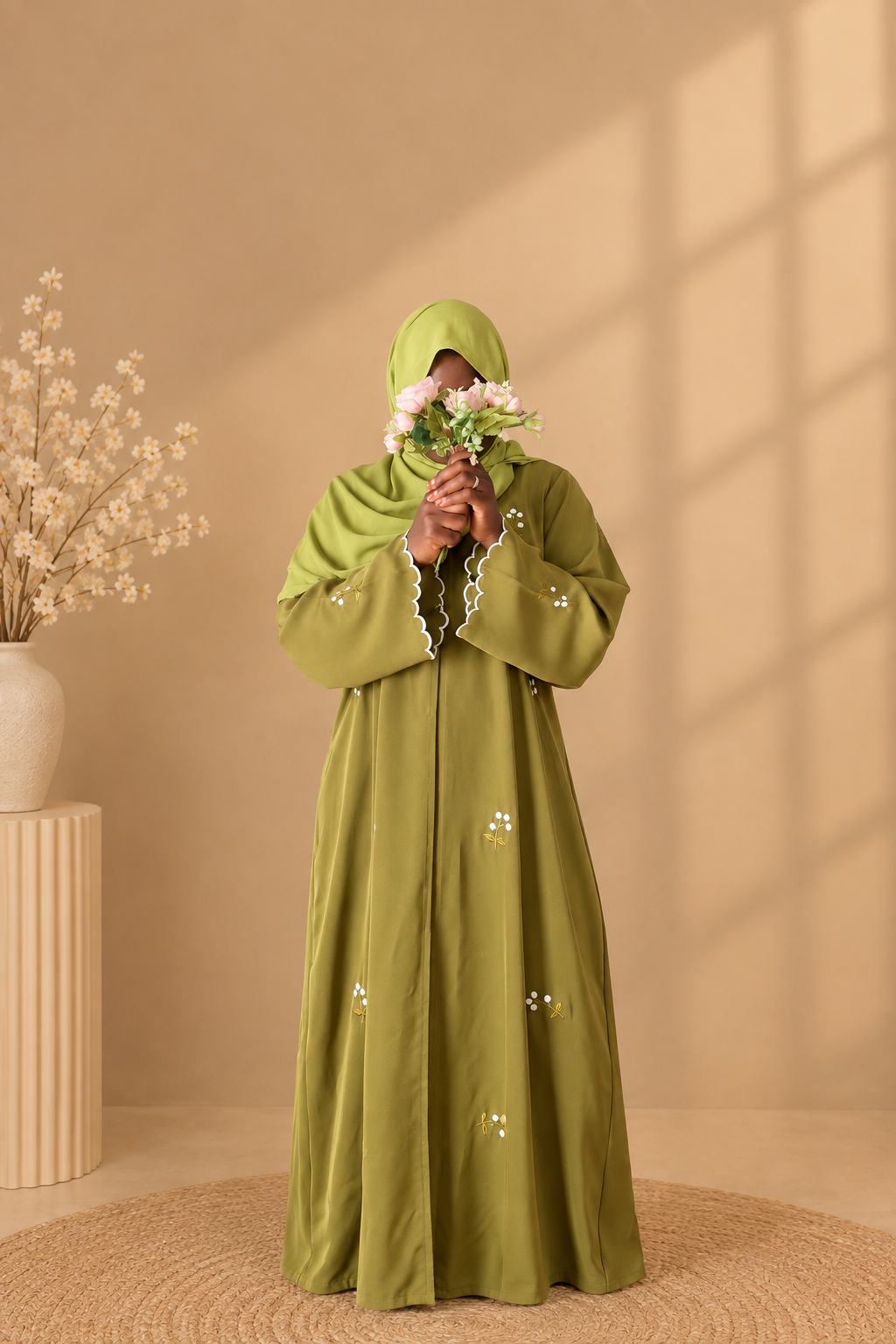 ZAHRA EMBROIDERED ABAYA