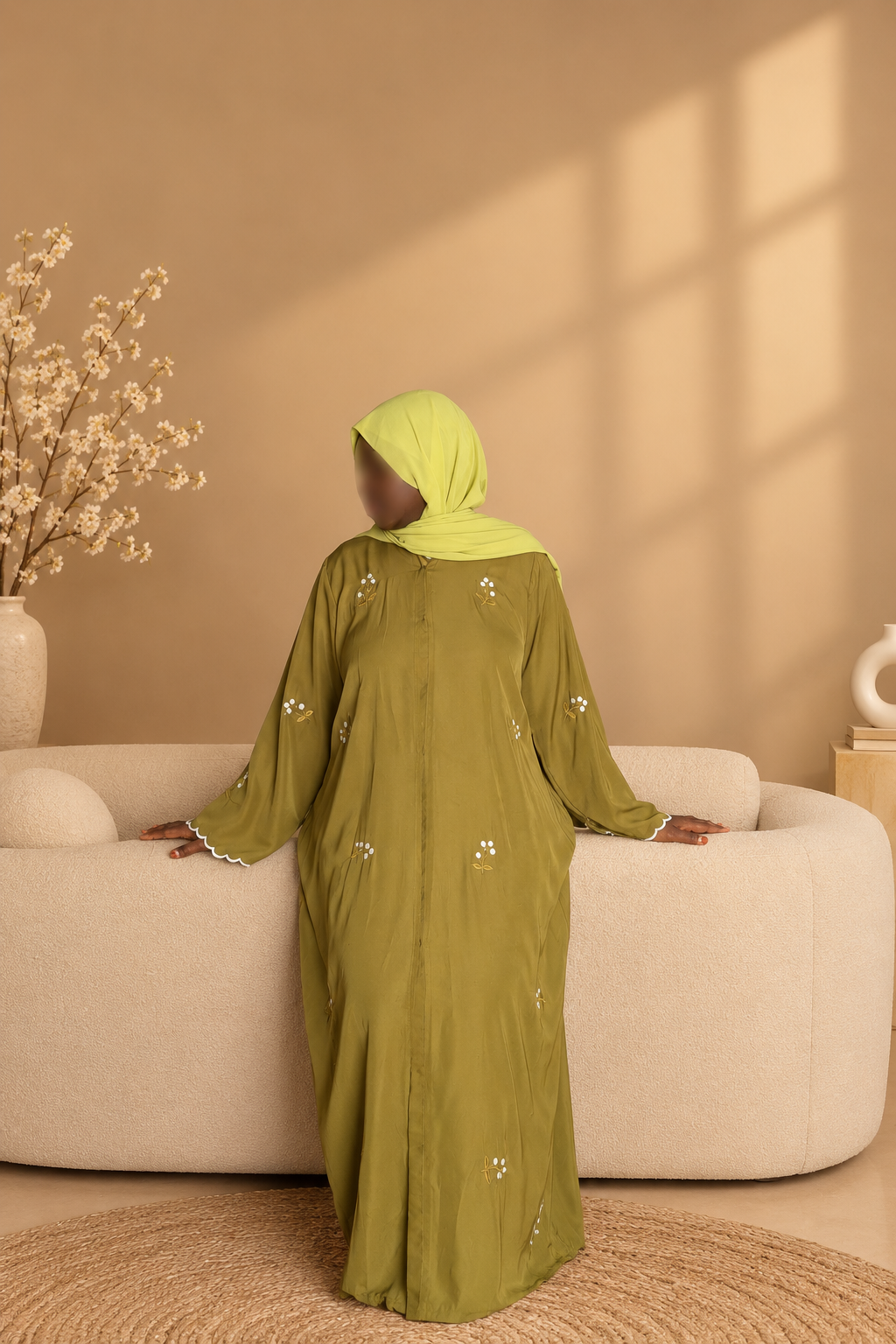 ZAHRA EMBROIDERED ABAYA